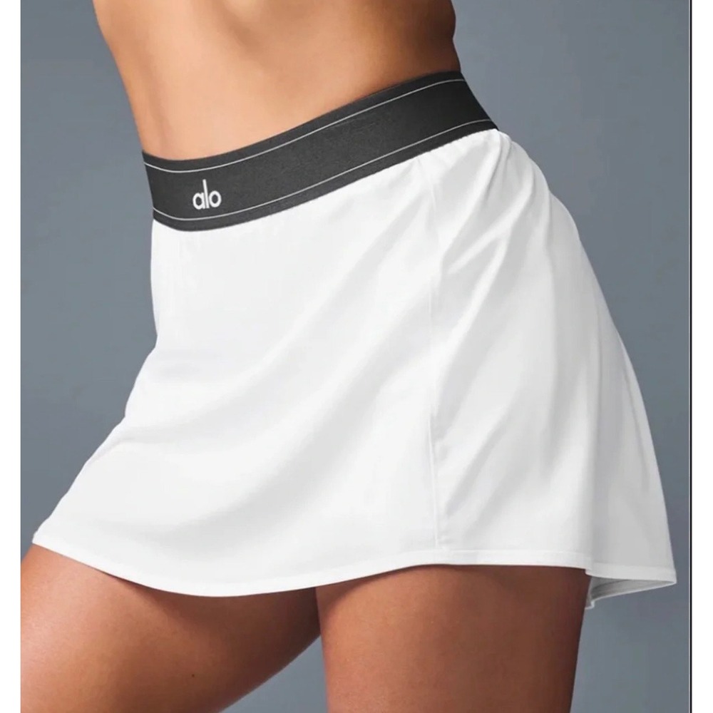 Alo Yoga Match Point Tennis Pickleball Athleisure Skirt Size Small Workout Chic